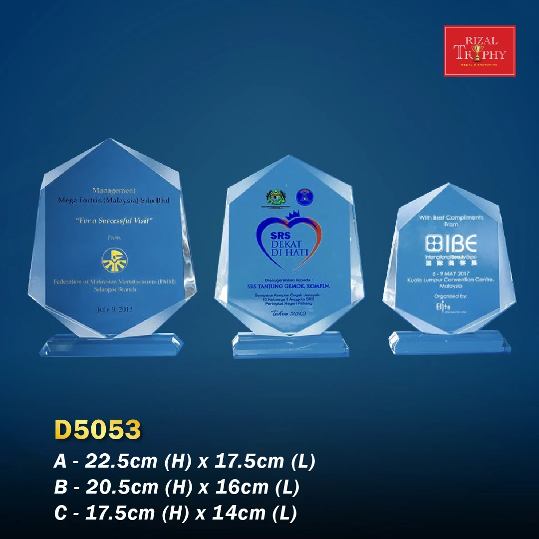 Crystal Plaque