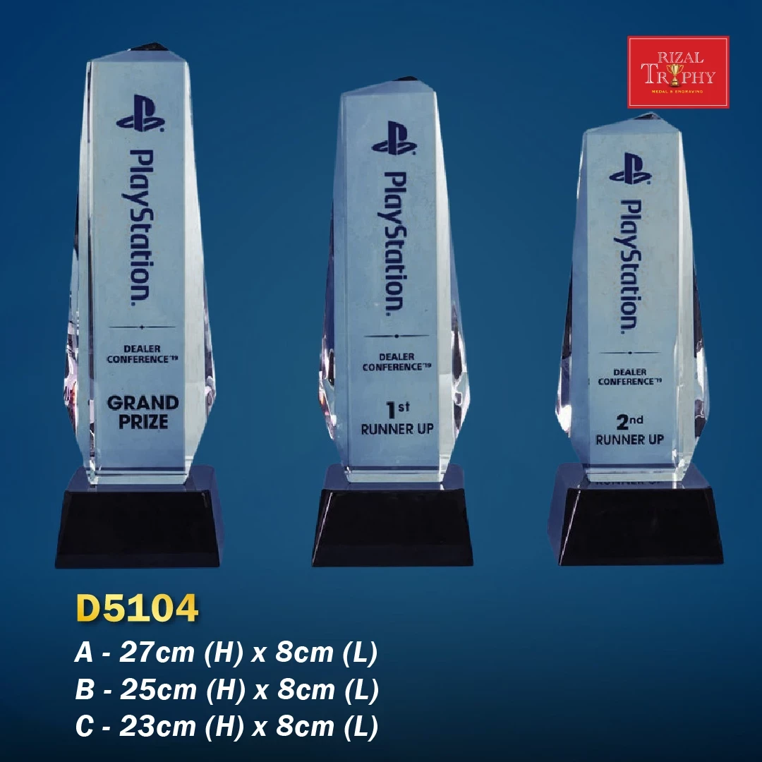 D5104 Crystal Trophy