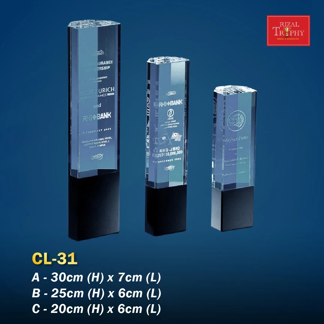 CL-31 Crystal Trophy