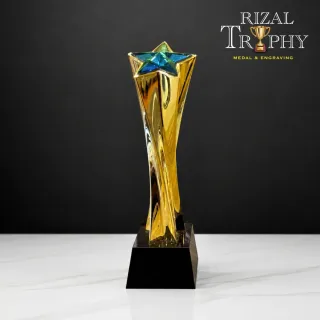 Trophy Crystal Trophy - Rizal Trophy