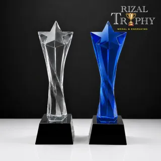 Trophy Crystal Trophy - Rizal Trophy