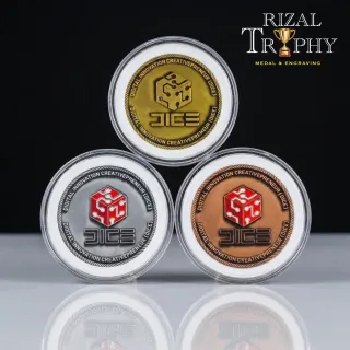 Trophy Coin Custom - Rizal Trophy