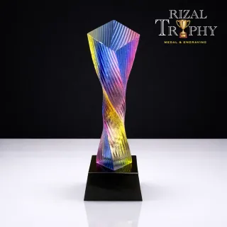 Trophy Crystal Trophy - Rizal Trophy