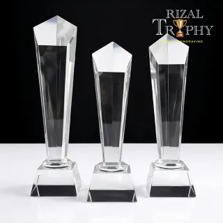 Trophy Crystal Trophy - Rizal Trophy