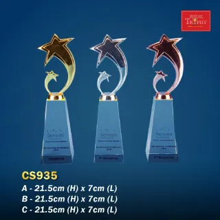 Trophy Crystal Trophy - Rizal Trophy