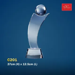 Trophy Crystal Trophy - Rizal Trophy