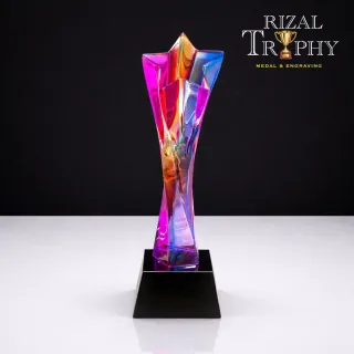 Trophy Crystal Trophy - Rizal Trophy