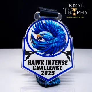 Trophy Medal Acrylic - Rizal Trophy