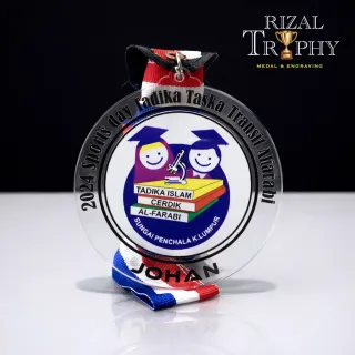 Trophy Medal Acrylic - Rizal Trophy