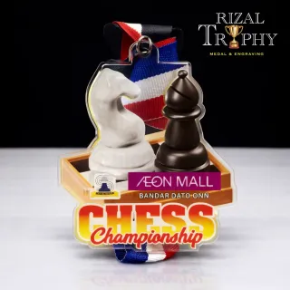 Trophy Medal Acrylic - Rizal Trophy