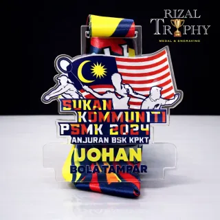 Trophy Medal Acrylic - Rizal Trophy