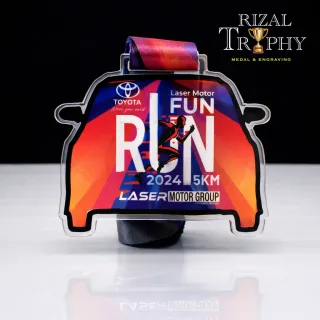 Trophy Medal Acrylic - Rizal Trophy