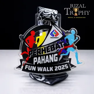 Trophy Medal Acrylic - Rizal Trophy