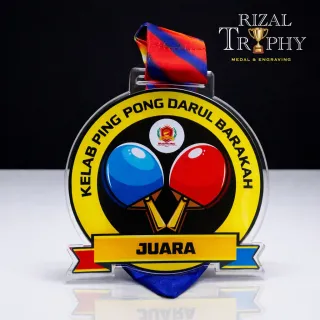 Trophy Medal Acrylic - Rizal Trophy