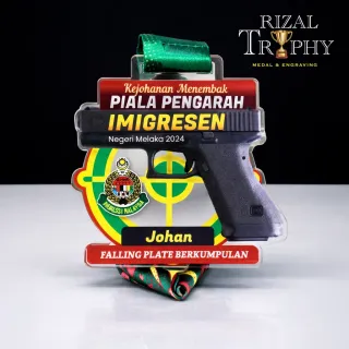 Trophy Medal Acrylic - Rizal Trophy