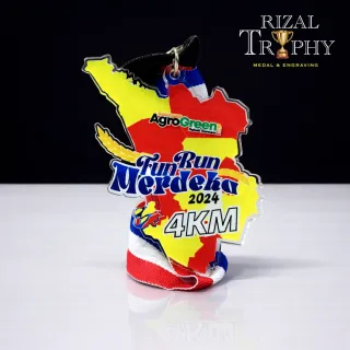 Trophy Medal Acrylic - Rizal Trophy