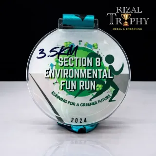 Trophy Medal Acrylic - Rizal Trophy