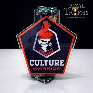 Trophy Medal Acrylic - Rizal Trophy