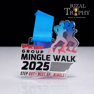 Trophy Medal Acrylic - Rizal Trophy