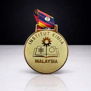 Trophy Medal Etching - Rizal Trophy