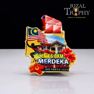 Trophy Medal UV - Rizal Trophy