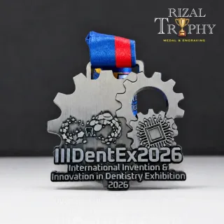 Trophy Medal Zinc Alloy - Rizal Trophy