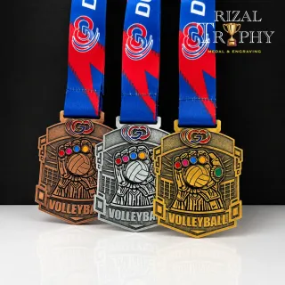 Trophy Medal Zinc Alloy - Rizal Trophy