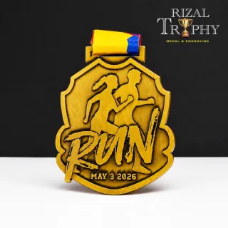 Trophy Medal Zinc Alloy - Rizal Trophy