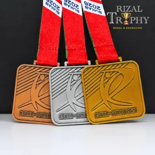 Trophy Medal Zinc Alloy - Rizal Trophy