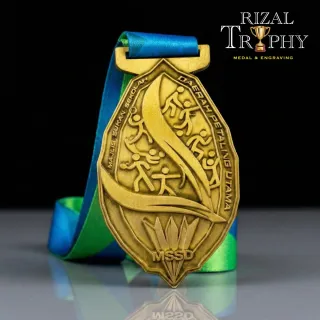 Trophy Medal Zinc Alloy - Rizal Trophy