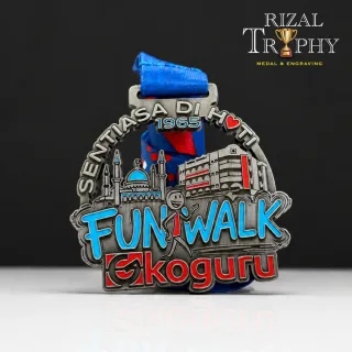 Trophy Medal Zinc Alloy - Rizal Trophy