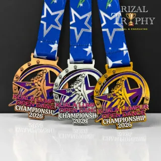 Trophy Medal Zinc Alloy - Rizal Trophy