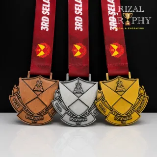 Trophy Medal Zinc Alloy - Rizal Trophy