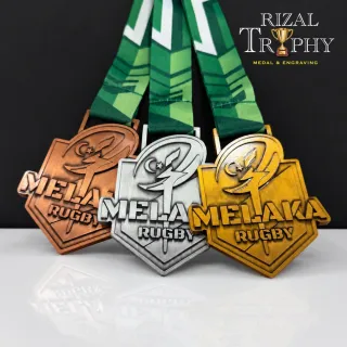 Trophy Medal Zinc Alloy - Rizal Trophy
