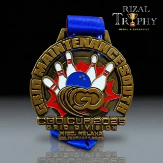 Trophy Medal Zinc Alloy - Rizal Trophy