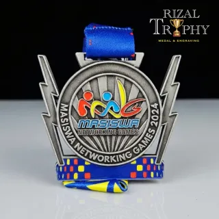 Trophy Medal Zinc Alloy - Rizal Trophy