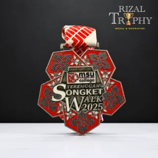 Trophy Medal Zinc Alloy - Rizal Trophy