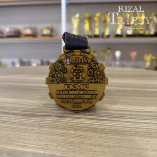 Trophy Medal Zinc Alloy - Rizal Trophy