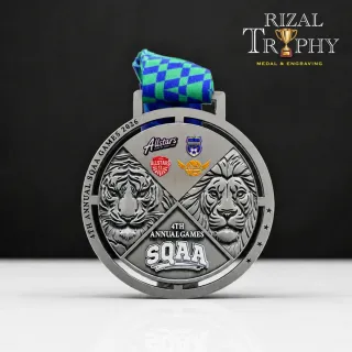 Trophy Medal Zinc Alloy - Rizal Trophy