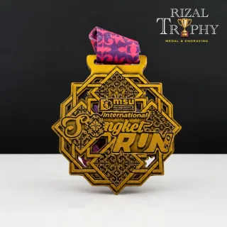 Trophy Medal Zinc Alloy - Rizal Trophy