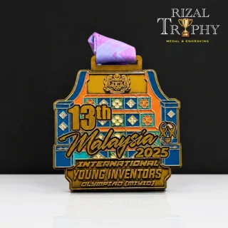 Trophy Medal Zinc Alloy - Rizal Trophy