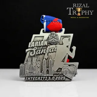 Trophy Medal Zinc Alloy - Rizal Trophy
