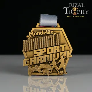 Trophy Medal Zinc Alloy - Rizal Trophy