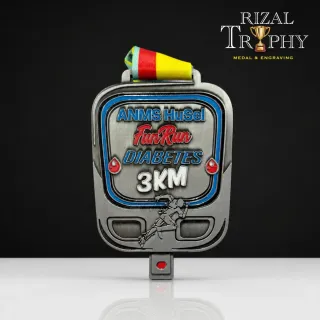 Trophy Medal Zinc Alloy - Rizal Trophy