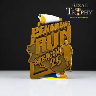 Trophy Medal Zinc Alloy - Rizal Trophy