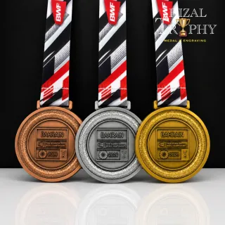 Trophy Medal Zinc Alloy - Rizal Trophy
