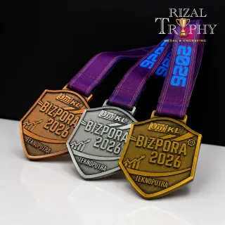 Trophy Medal Zinc Alloy - Rizal Trophy