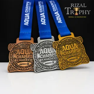 Trophy Medal Zinc Alloy - Rizal Trophy